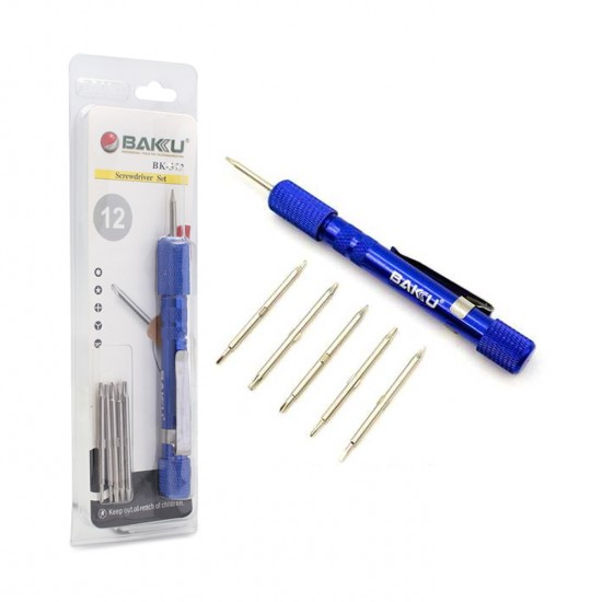 Baku 12 In 1 Screw Driver Set Bk-312 for Laptop, Mobile, Phone